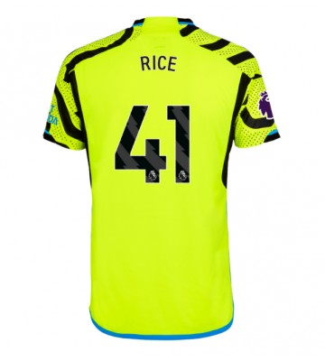 Arsenal Declan Rice #41 Koszulka Wyjazdowych 2023-24 Krótki Rękaw